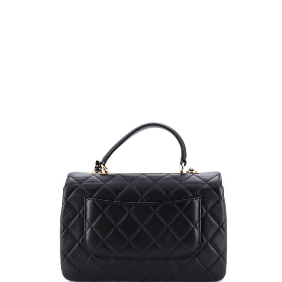 Chanel Medium Trendy CC Top Handle Bag Quilted Lambskin - Picture 3 of 7